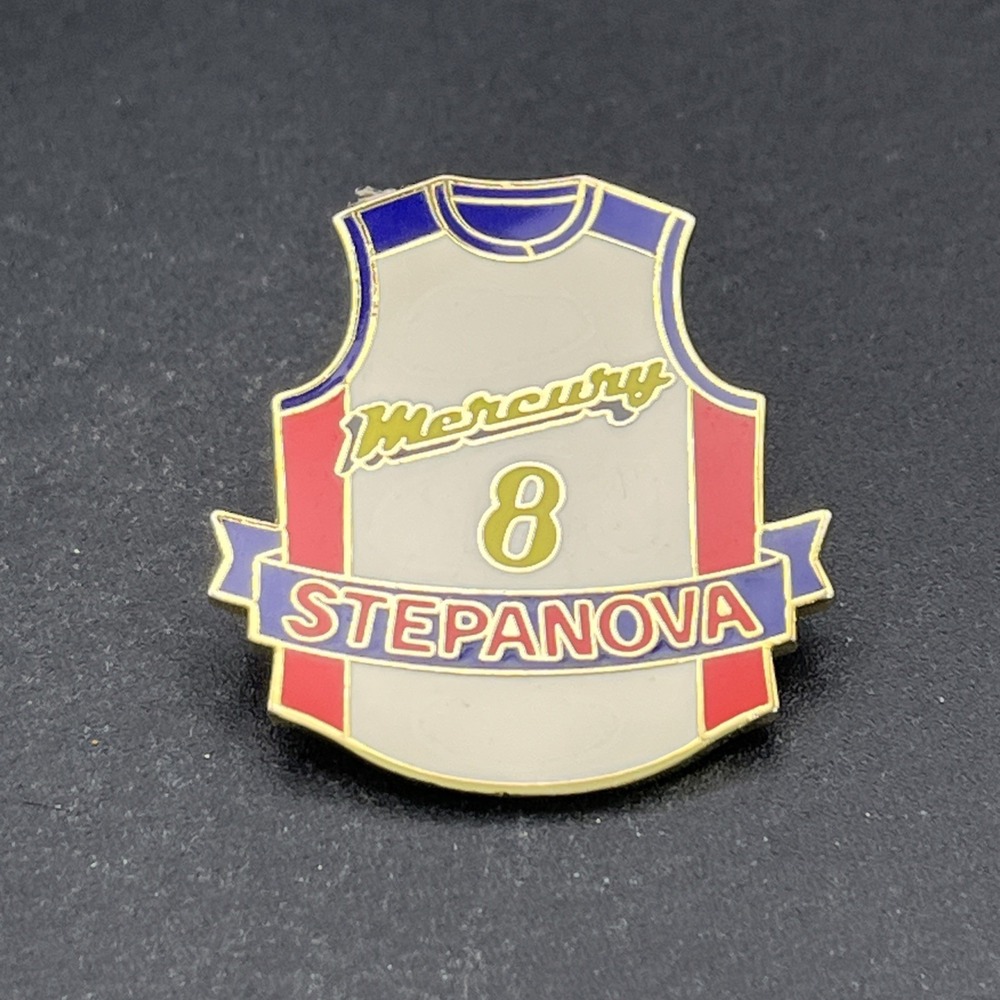 Phoenix Mercury Stepanova #8 Jersey WNBA Basketball Lapel Hat Pin